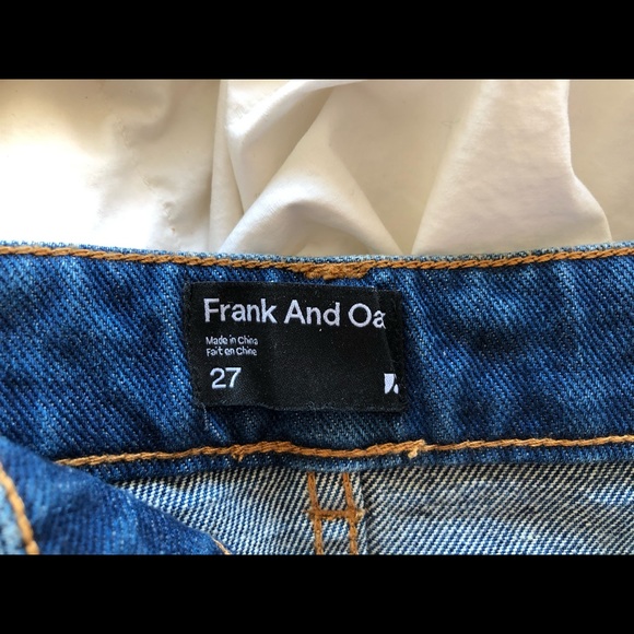 Brand New! Frank And Oak Size 27 Jean Shorts - Picture 5 of 7